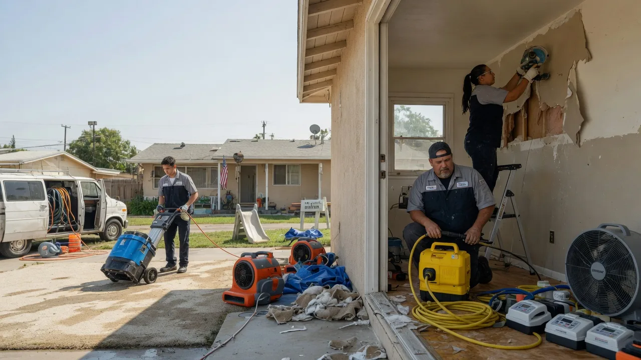 Water Damage Restoration in Muenster, TX near me